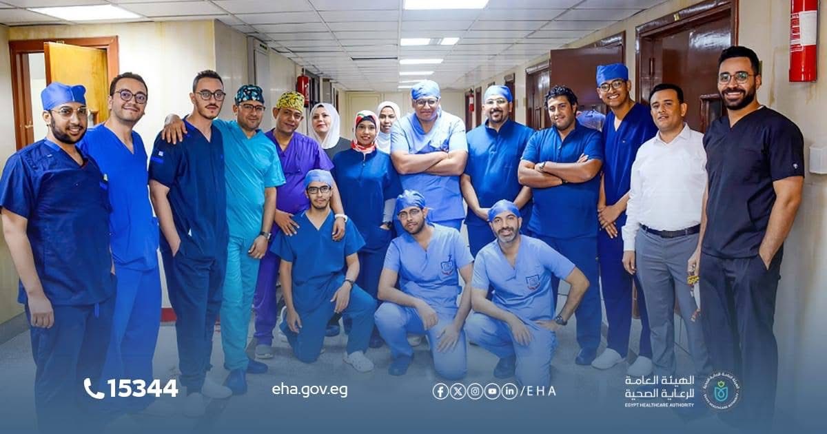 إنقاذ مريض من الشلل الرعاش بالأقصر