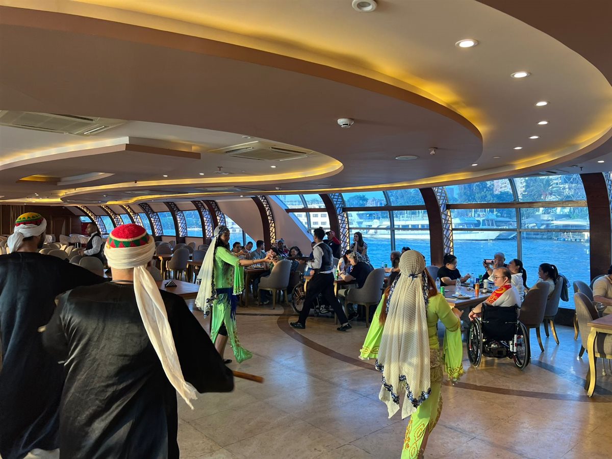 جولة سياحية للمنتخبات المشاركة في بطولة العالم لرفع الأثقال البارالمبية مصر 2025