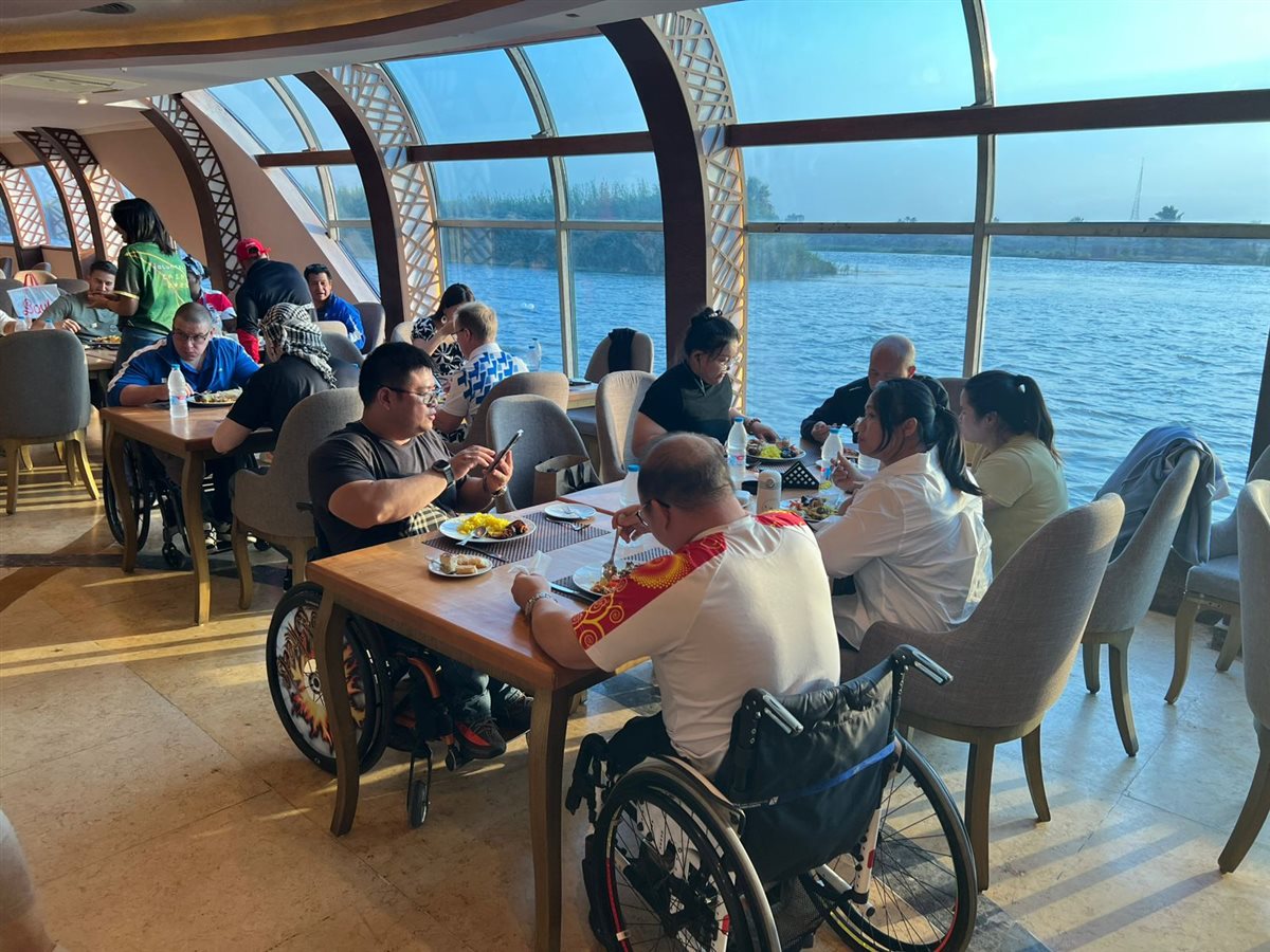 جولة سياحية للمنتخبات المشاركة في بطولة العالم لرفع الأثقال البارالمبية مصر 2025