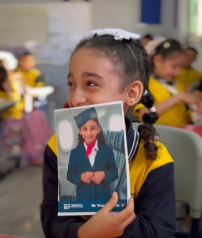 جانب من رد فعل الطلاب