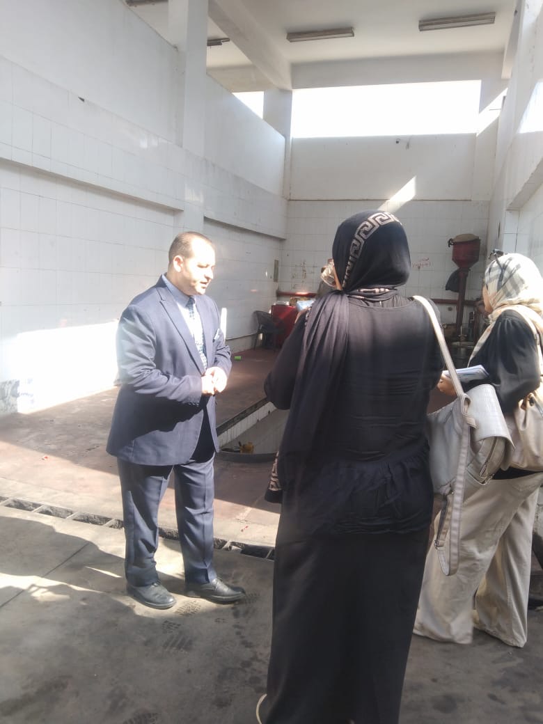 مدير القوى العاملة وجولة تفقدية