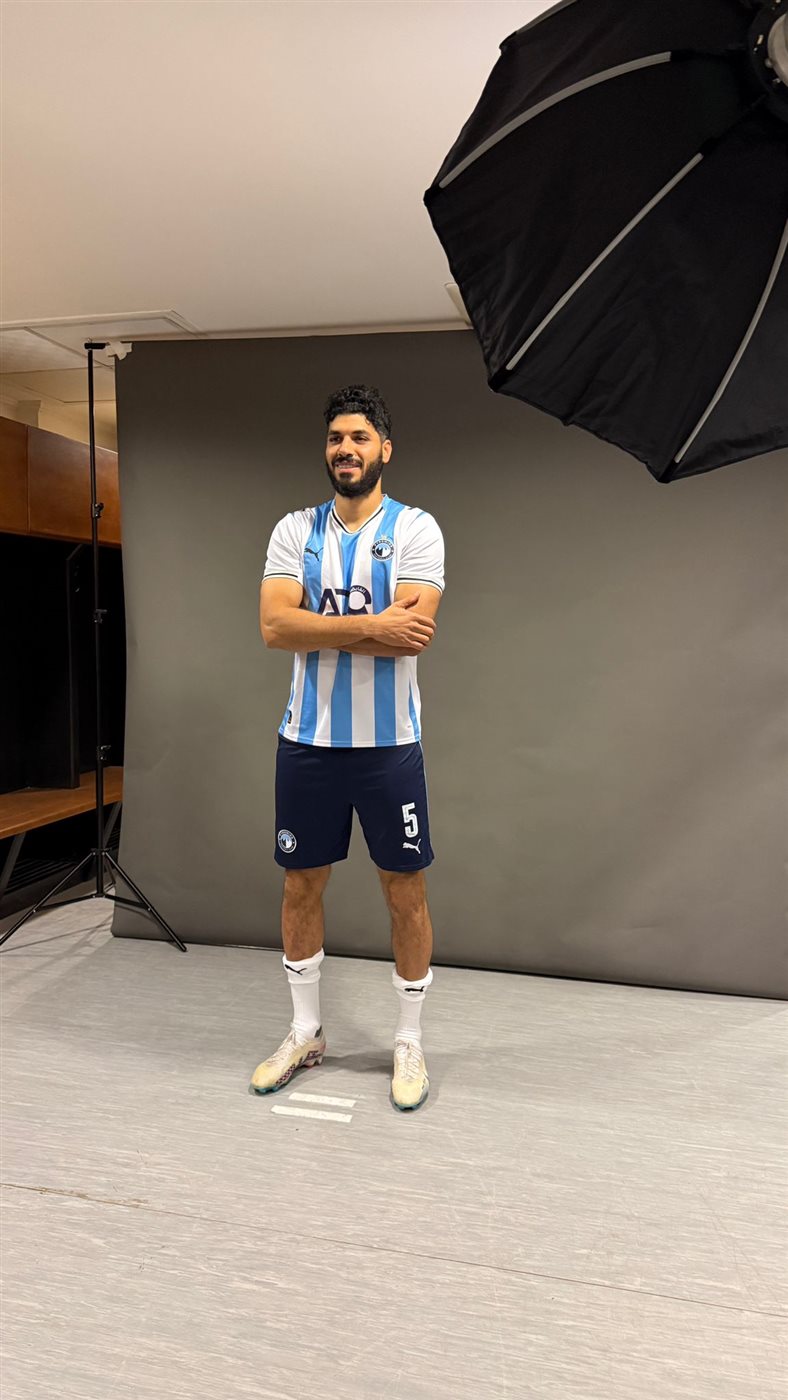 <strong>جلسة تصوير للاعبي بيراميدز قبل نهائي السوبر الأفريقي أمام نهضة بركان</strong><br> 