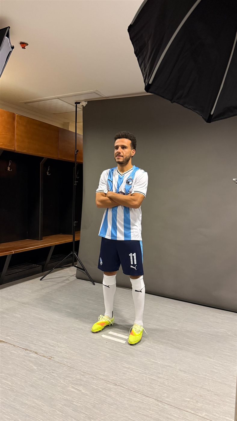 <strong>جلسة تصوير للاعبي بيراميدز قبل نهائي السوبر الأفريقي أمام نهضة بركان</strong><br> 