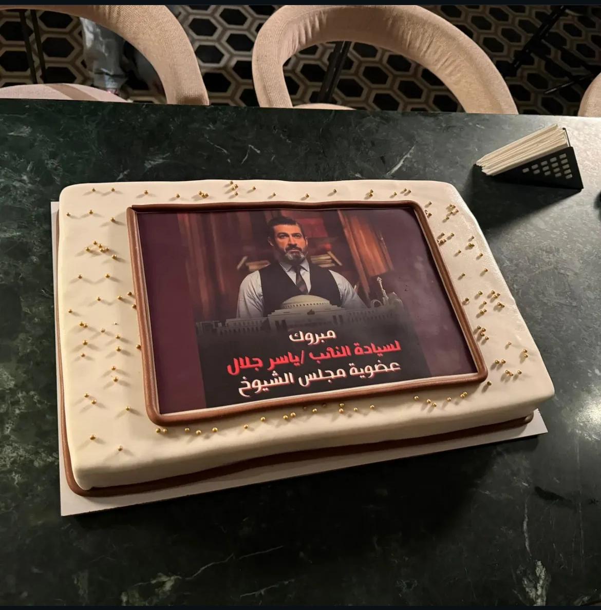 ياسر جلال عضوا في مجلس الشيوخ