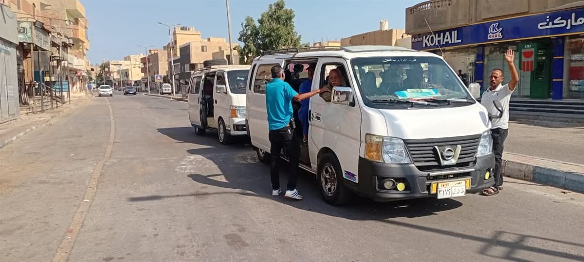 متابعة الالتزام بالتعريفة الجديدة برأس غارب 