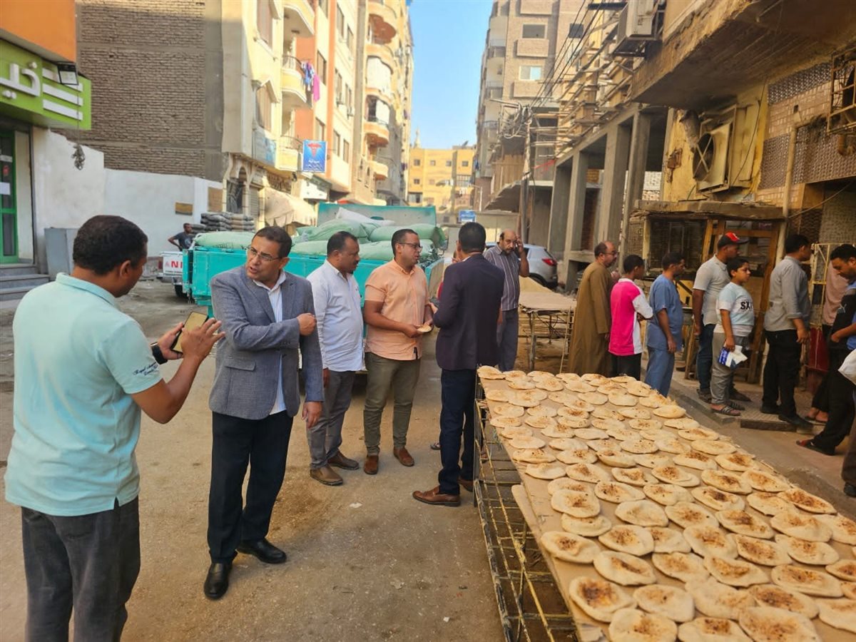 تفقد المخابز ومحطات الوقود