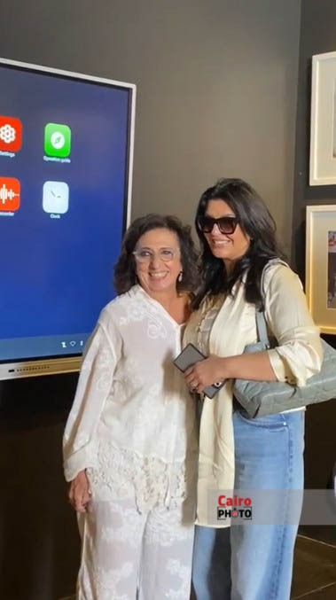  معرض 50 سنة يسرا بمهرجان الجونة السينمائي