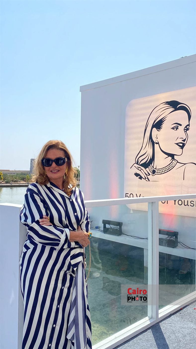  معرض 50 سنة يسرا بمهرجان الجونة السينمائي