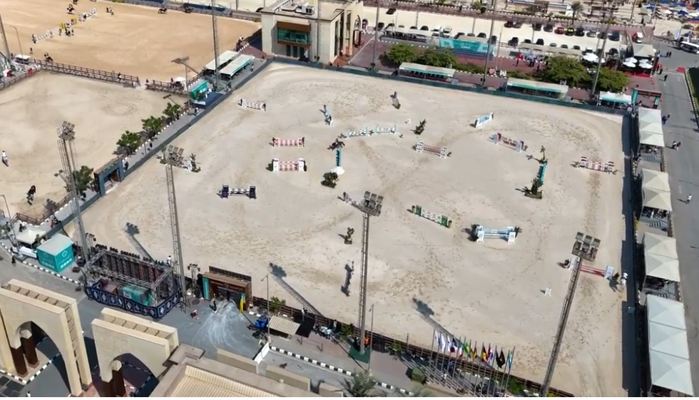 انطلاق فعاليات البطولة الدولية للفروسية بمصر