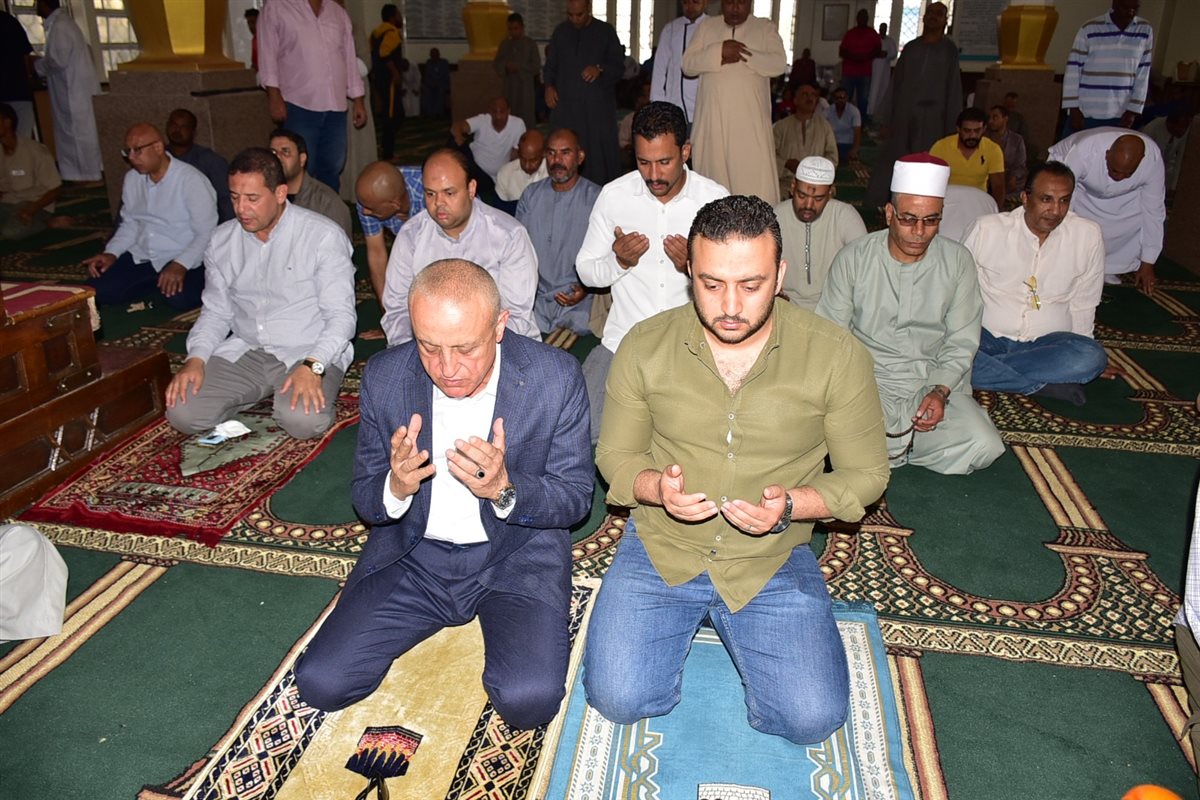 محافظ الأقصر يتفقد تطوير مسجد أحمد النجم