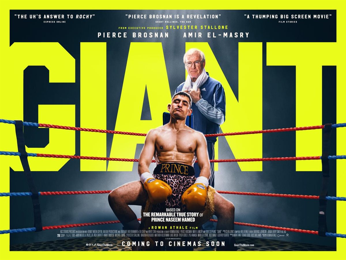  طرح البوستر الرسمي لفيلم Giant لـ أمير المصري