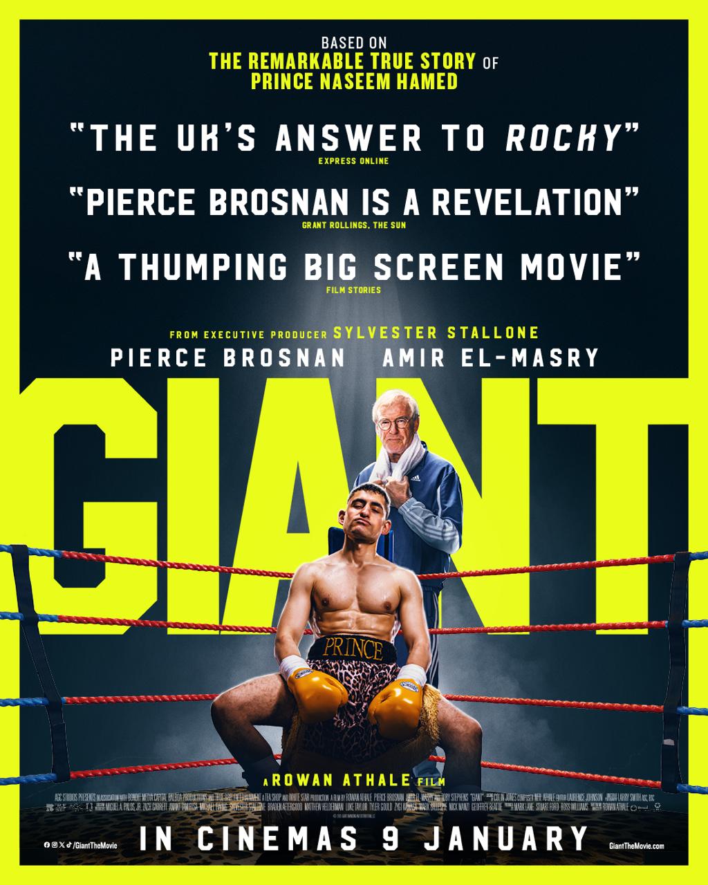 <strong> طرح البوستر الرسمي لفيلم Giant لـ أمير المصري</strong>