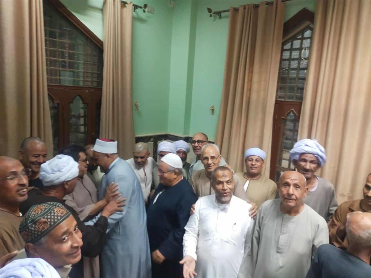 إنهاء خصومة ثأرية بساحة الطيب بالأقصر