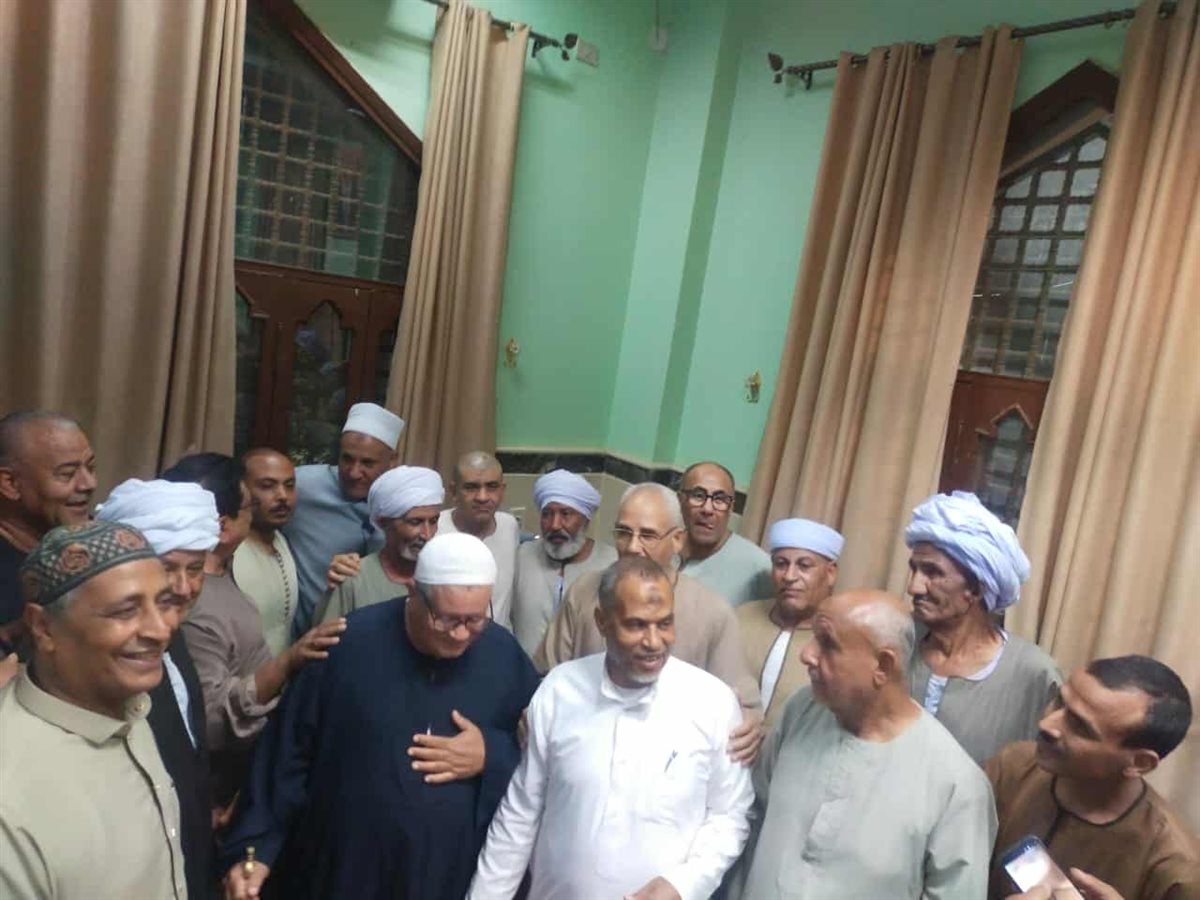 إنهاء خصومة ثأرية بساحة الطيب بالأقصر