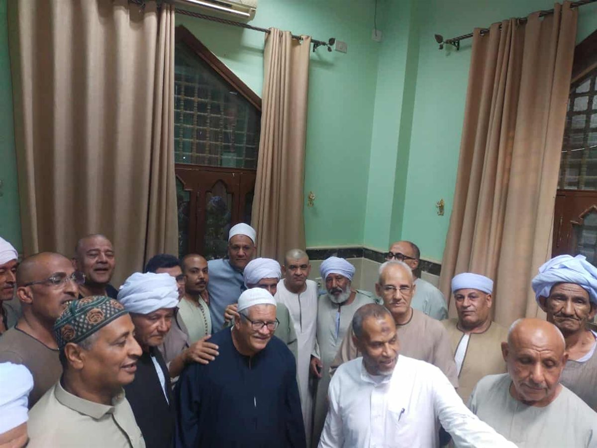 إنهاء خصومة ثأرية بساحة الطيب بالأقصر