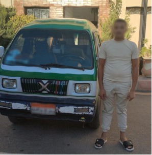 القبض علي سائق سيارة فان للسير عكس الاتجاه بالبحيرة