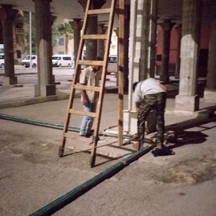 الاستعدادات النهائية لإقامة سوق اليوم الواحد بطيبة غدا الأحد