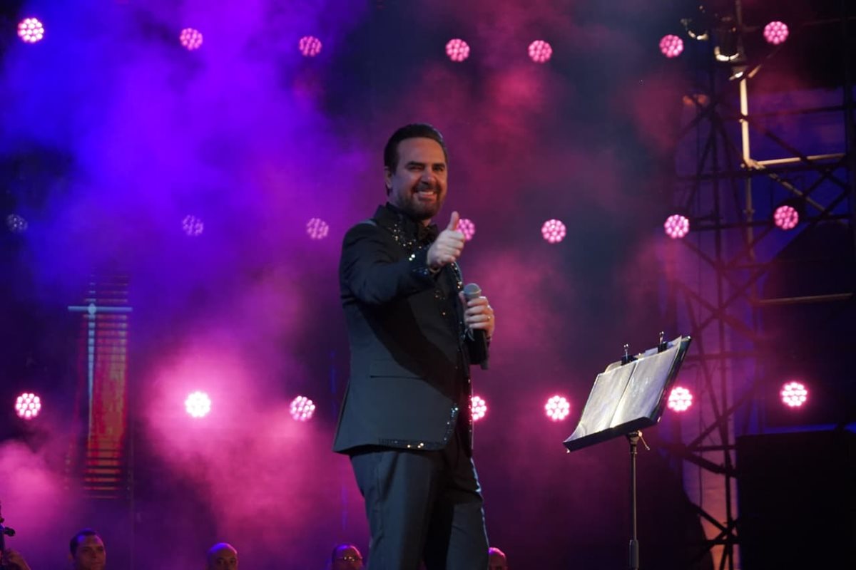 وائل جسار يتألق في حفله الأخير بمهرجان الموسيقي العربية في وسط تفاعل كبير من الجمهور