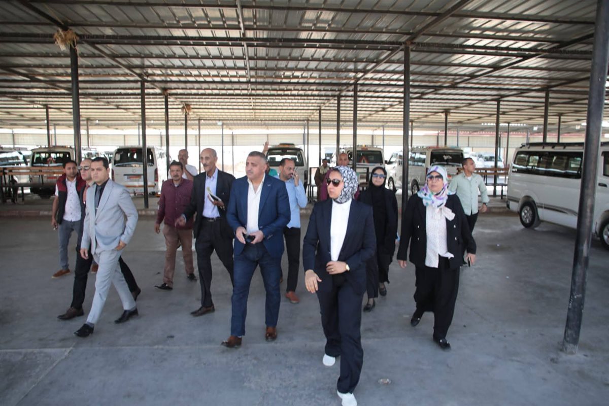 جانب من جولة نائب محافظ الوادي الجديد