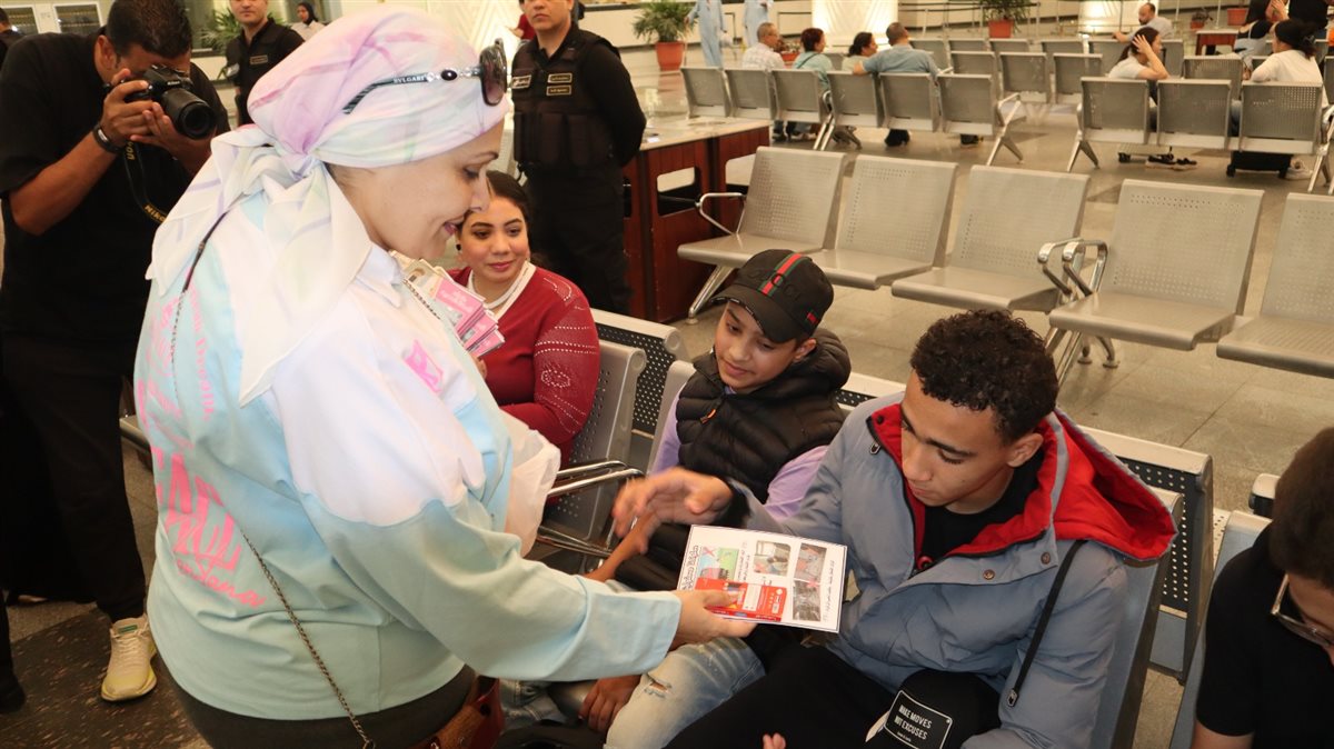 السكة الحديد تستقبل أطفال مستشفي 57357 بمحطة قطارات بشتيل