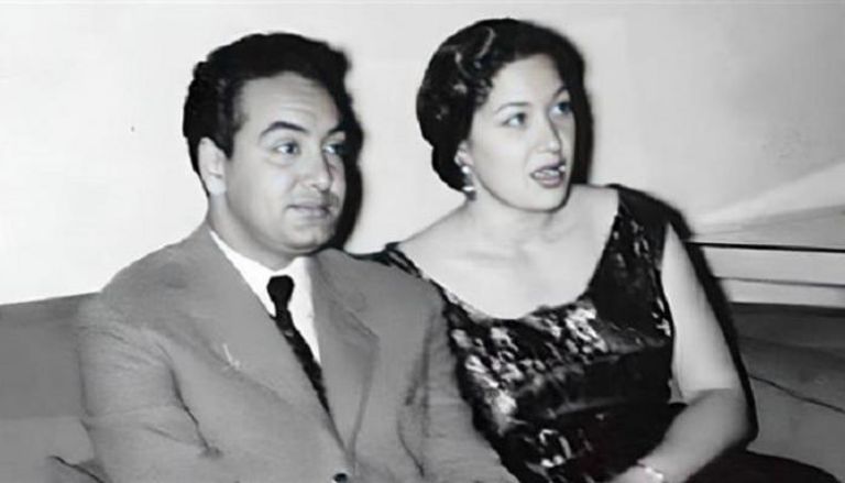 هدي سلطان ومحمد فوزي