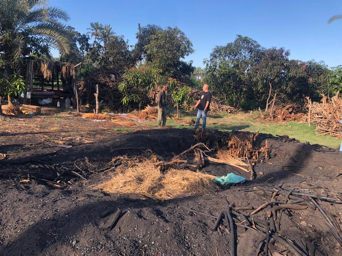 مكامير الفحم بدمياط 