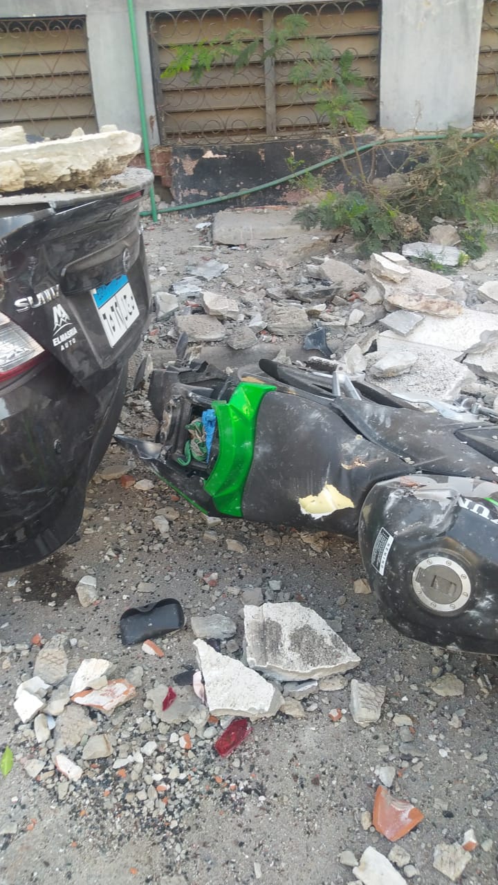 تضرر سيارتين