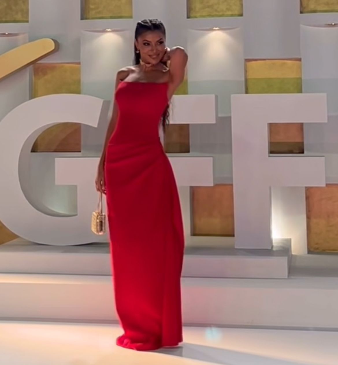 بسمة داود في فعاليات اليوم الخامس من مهرجان الجونة