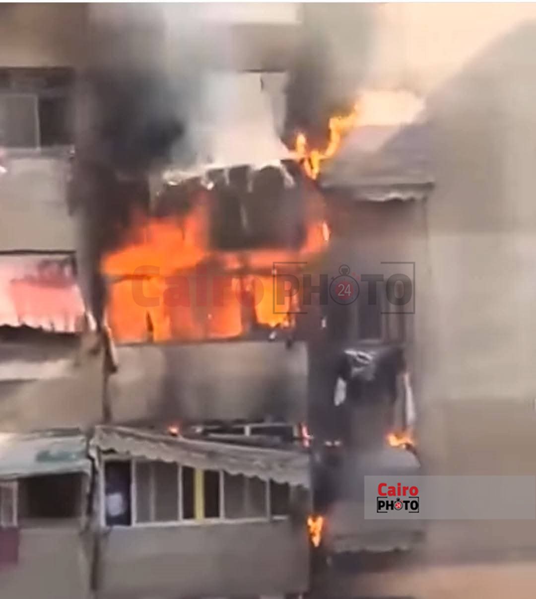 حريق ببورسعيد 