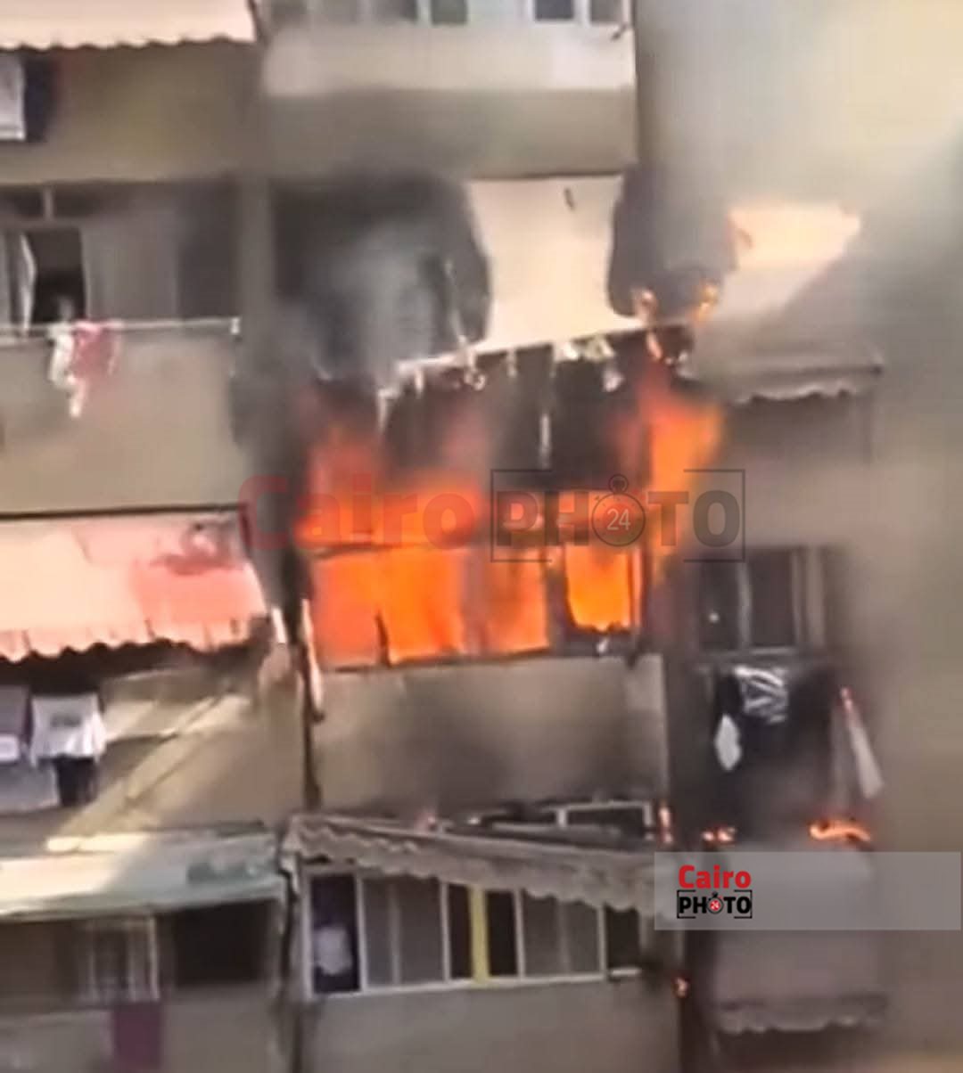 حريق ببورسعيد 