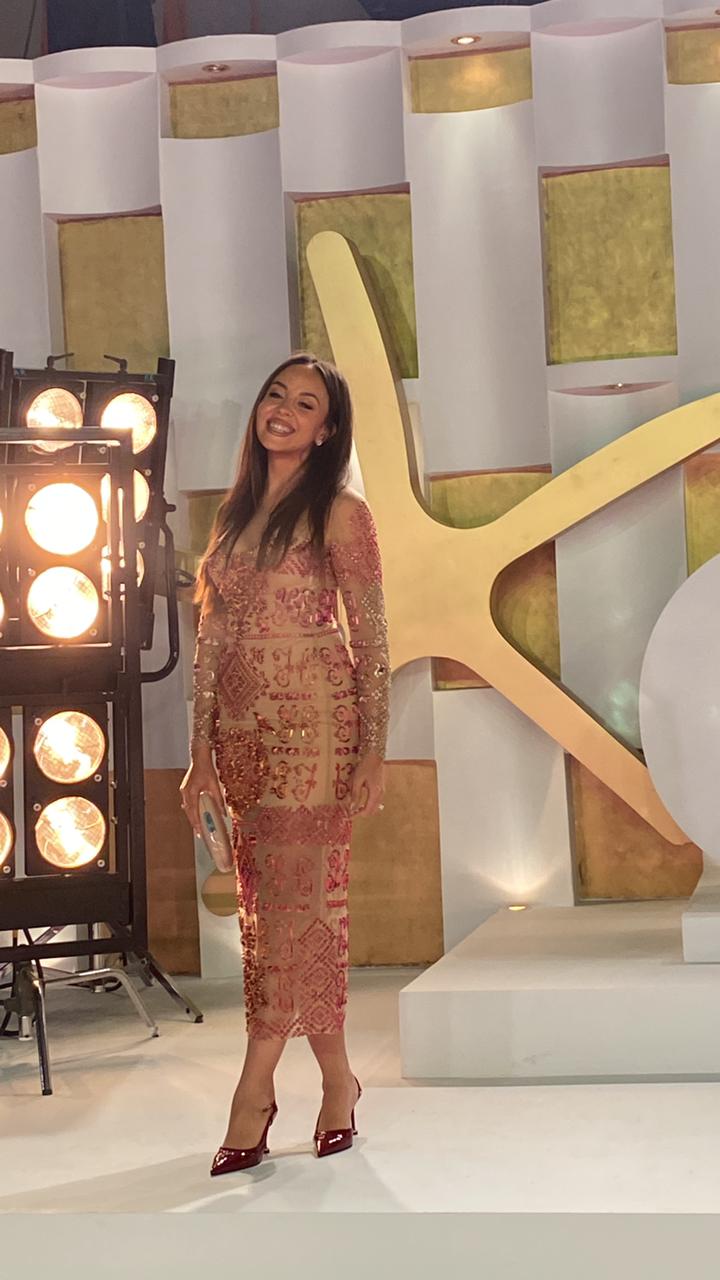 مريم الخشت في العرض الأول لفيلم السادة الأفاضل