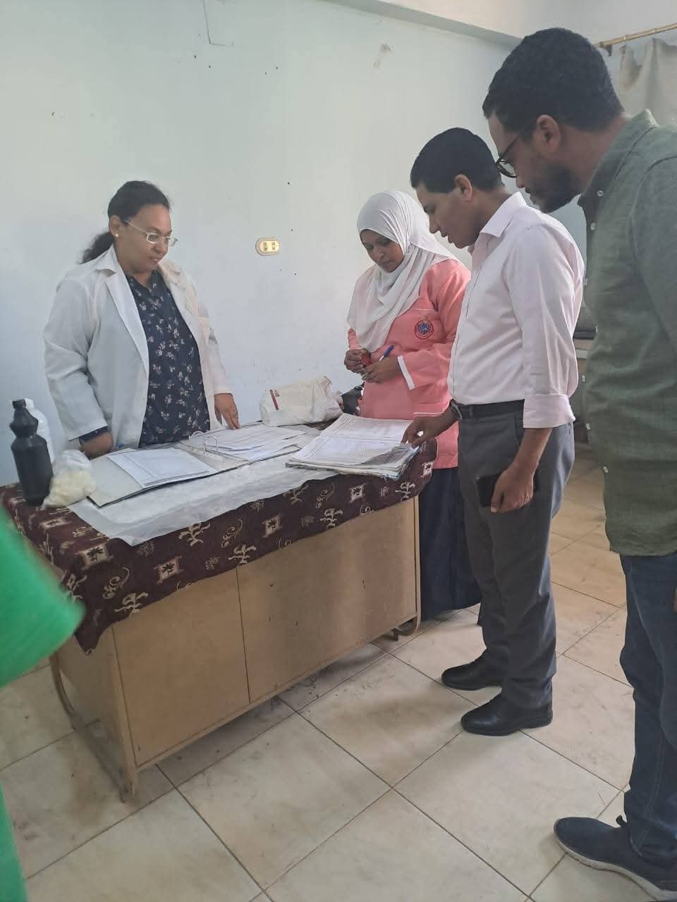 تفقد وكيل وزارة الصحة للوحدات الطبية