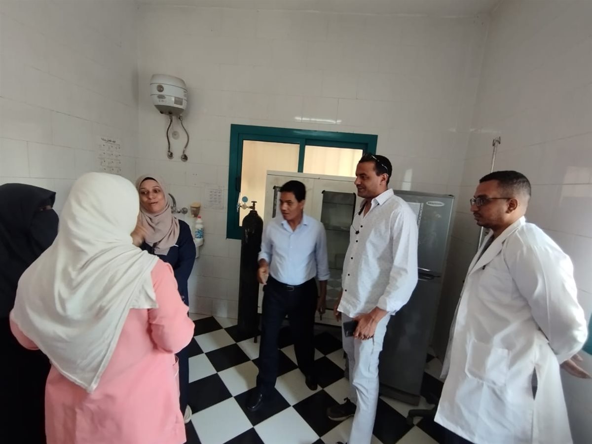 تفقد وكيل وزارة الصحة للوحدات الطبية