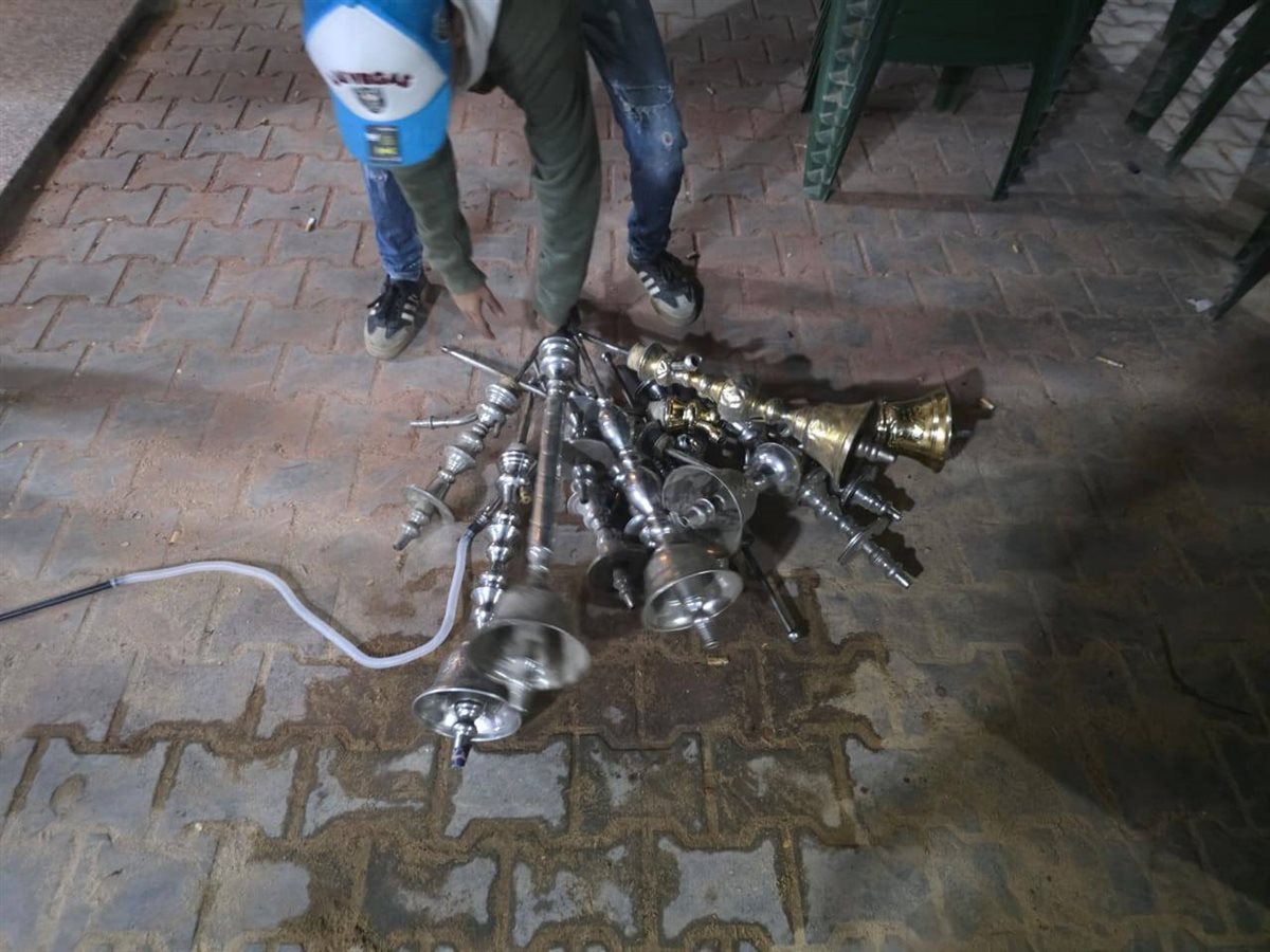 غلق وتشميع 8 مقاهي وكافيهات مخالفة