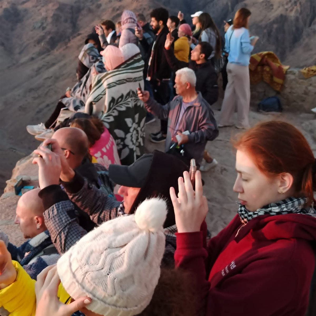 420 سائحًا بمدينة سانت كاترين