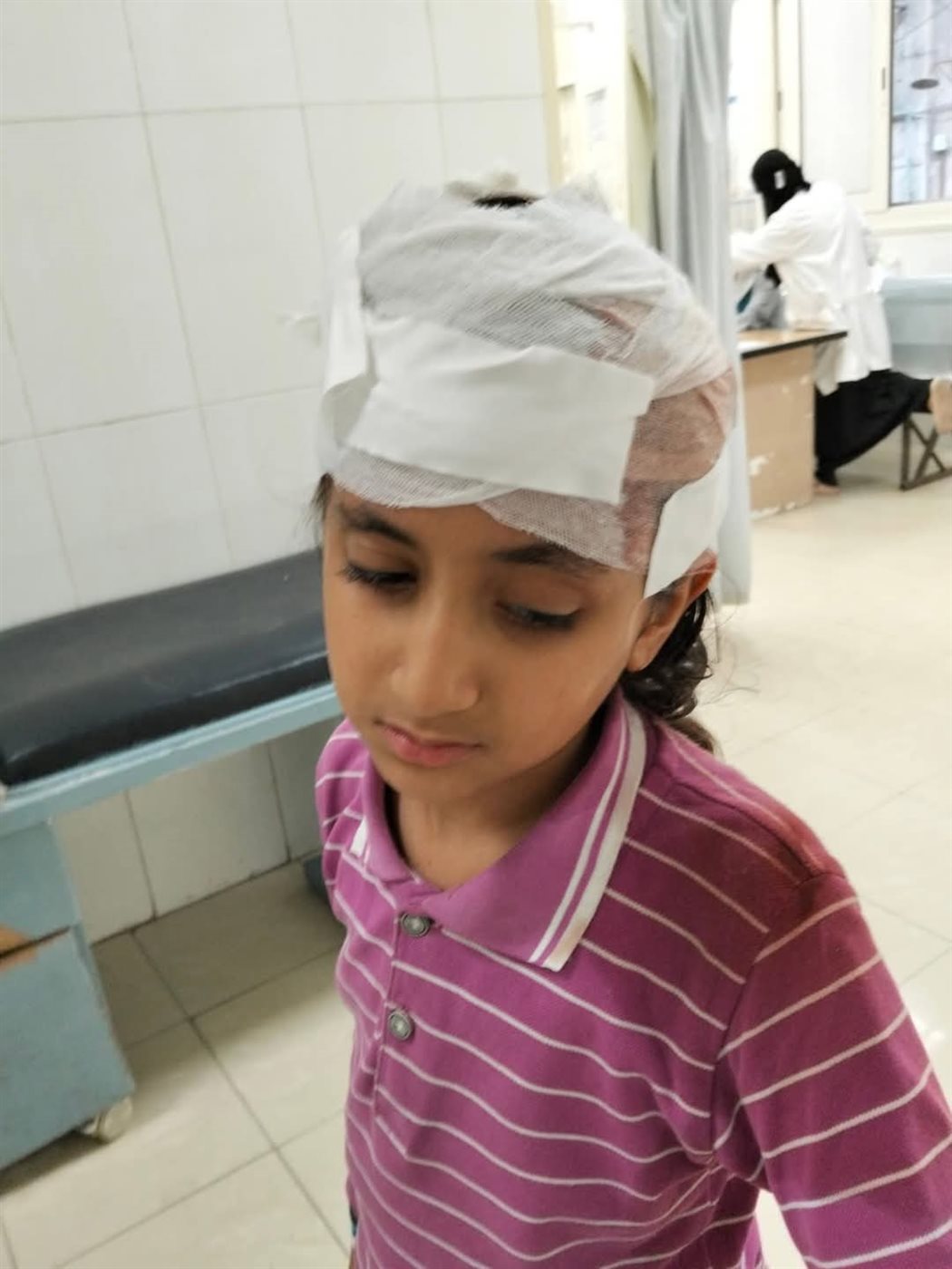 الطالبة المصابة