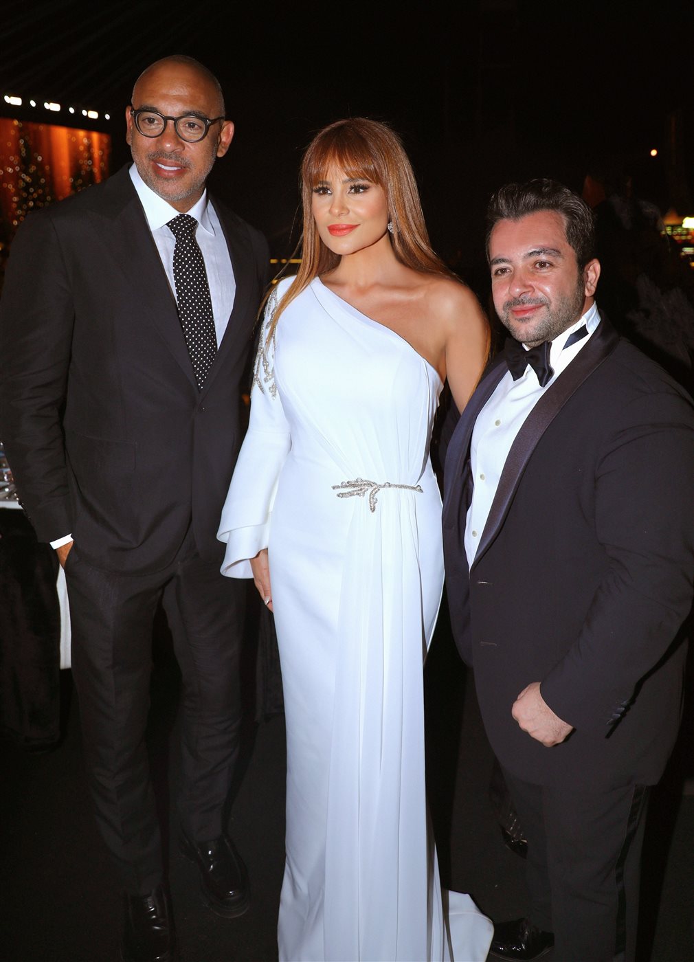 من قلب الأهرامات.. كارول سماحة تتألق في حفل افتتاح جرامي العالمي