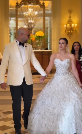 <strong>حفل زفاف حاتم صلاح بقصر محمد علي باشا بحضور نجوم الفن</strong>