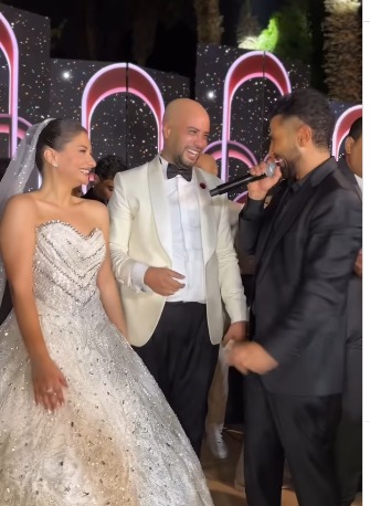 <strong>حفل زفاف حاتم صلاح بقصر محمد علي باشا بحضور نجوم الفن</strong>