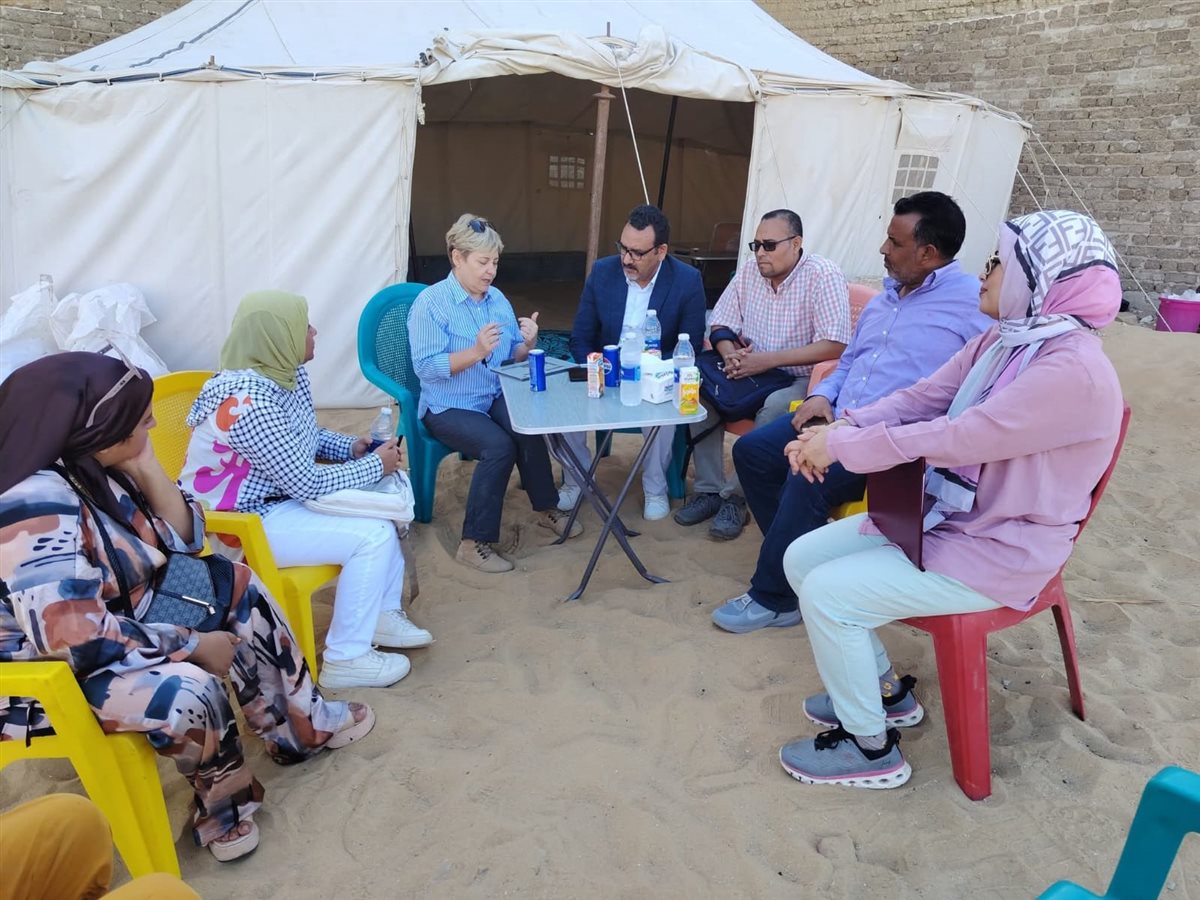 جانب من أعمال البعثه 