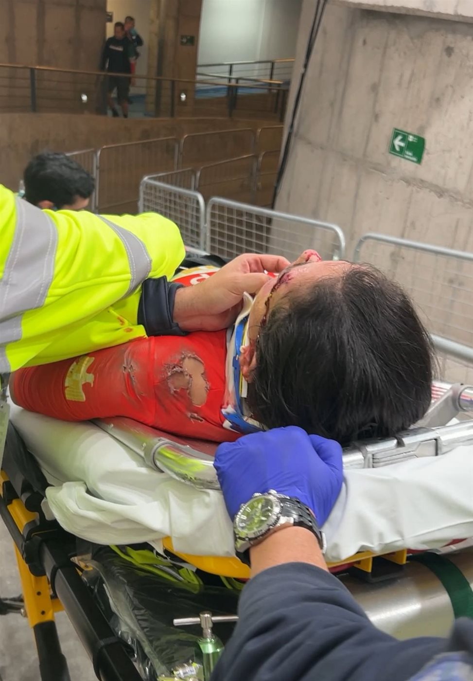 إصابة ابتسام زايد