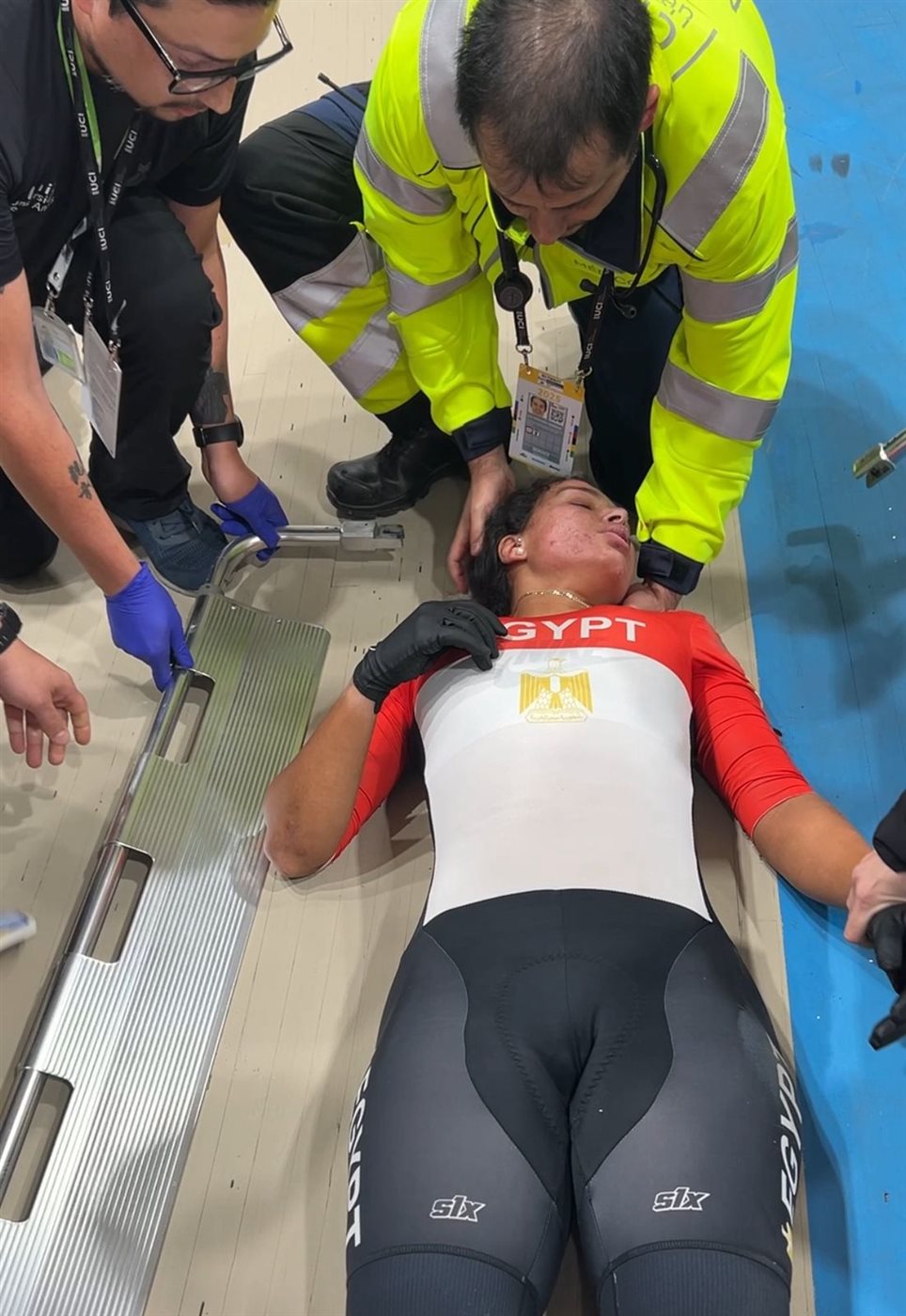 إصابة ابتسام زايد