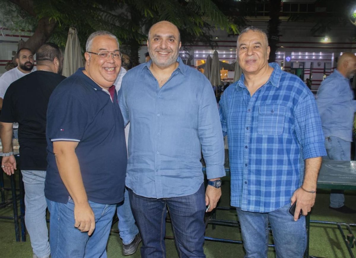 أعضاء نادي الزمالك يحتفلون بتعيين هاني العتال عضوا بمجلس الشيوخ