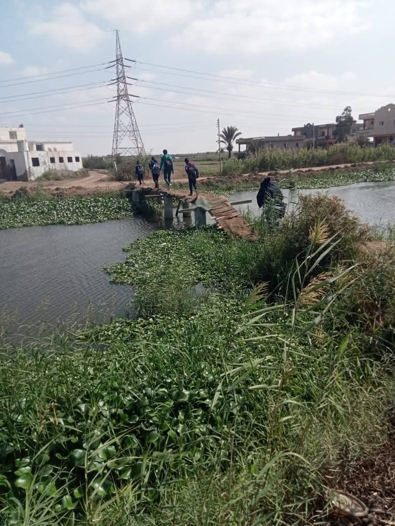 كوبري قرية عايد ببورسعيد 