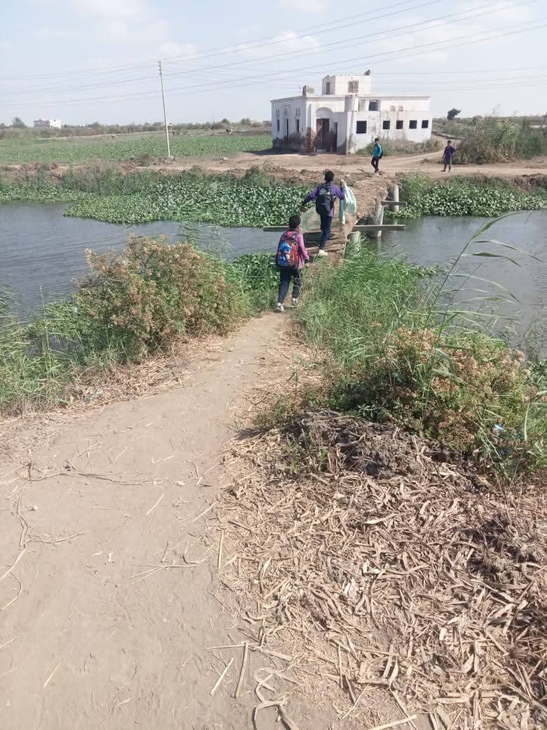 كوبري قرية عايد ببورسعيد 