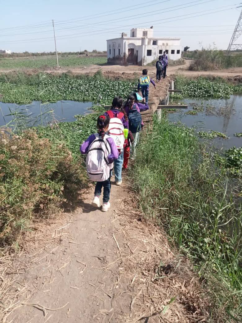 كوبري قرية عايد ببورسعيد 