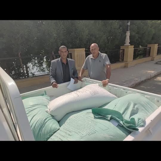 ضبط نصف طن دقيق بلدي مدعم