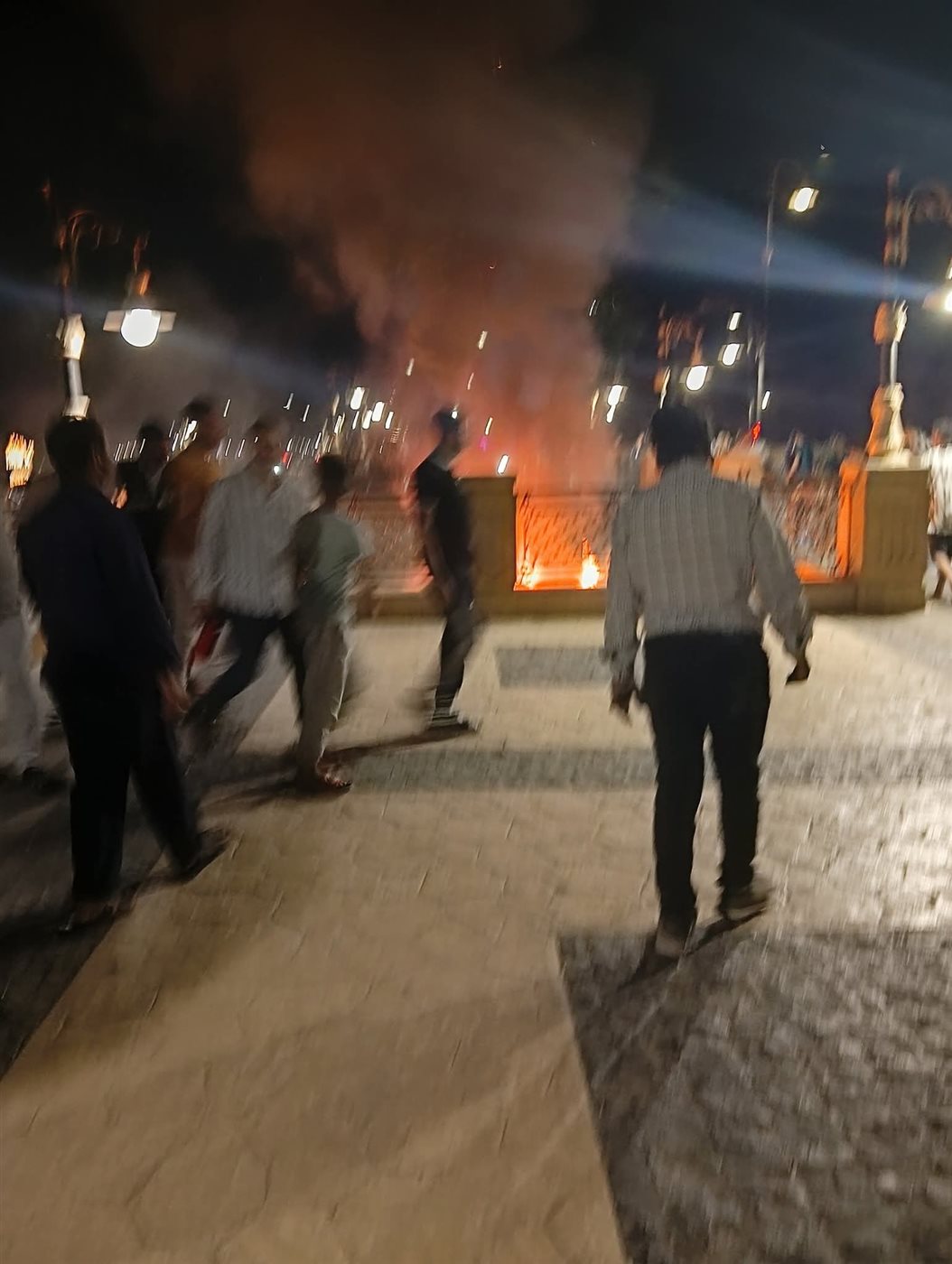 حريق محدود بكورنيش الأقصر