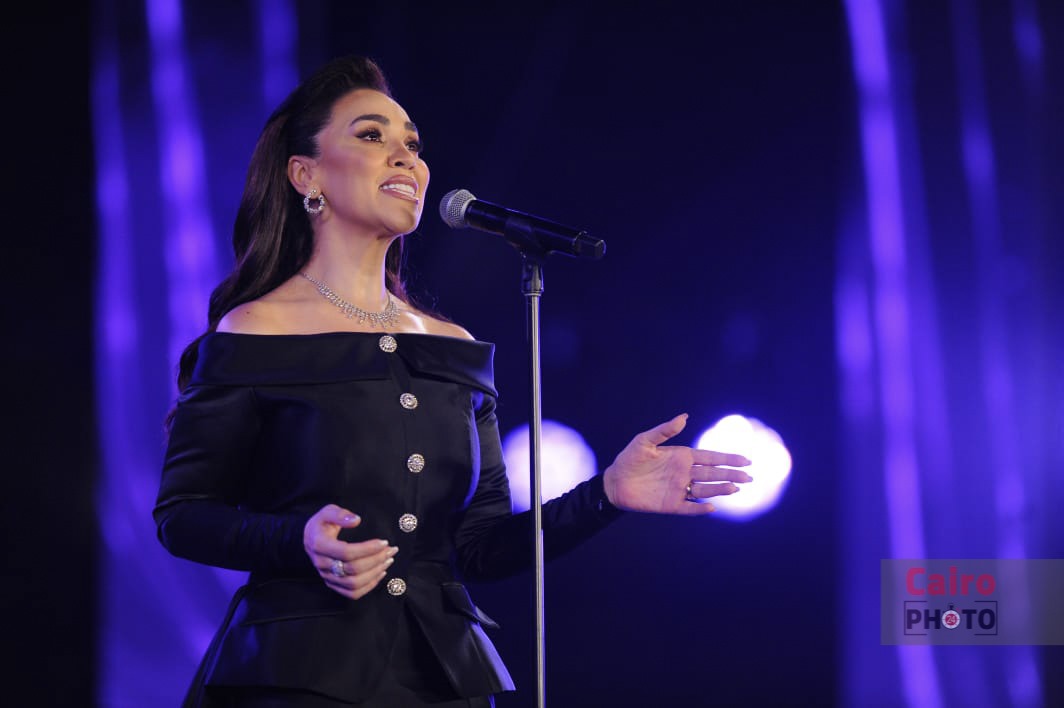 مي فاروق تتألق في حفلها بمهرجان الموسيقى العربية