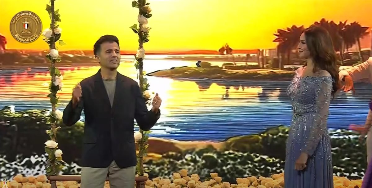 بحضور الرئيس.. آمال ماهر وحمزة نمرة يشاركان في احتفالية  مصر وطن السلام